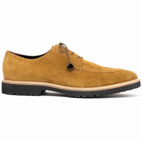 walking - style 26-220-TOB CAMPO Sueded Goatskin Lace Up, Tobacco