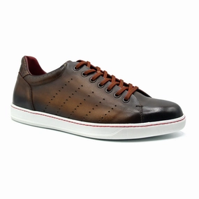 Unique Sole 65-201-BRN RUSSO Burnished Italian Calfskin - Brown