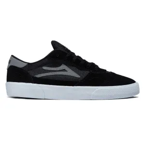 Lakai Cambridge Shoes - Black/Grey Suede Breathable Textile Lining