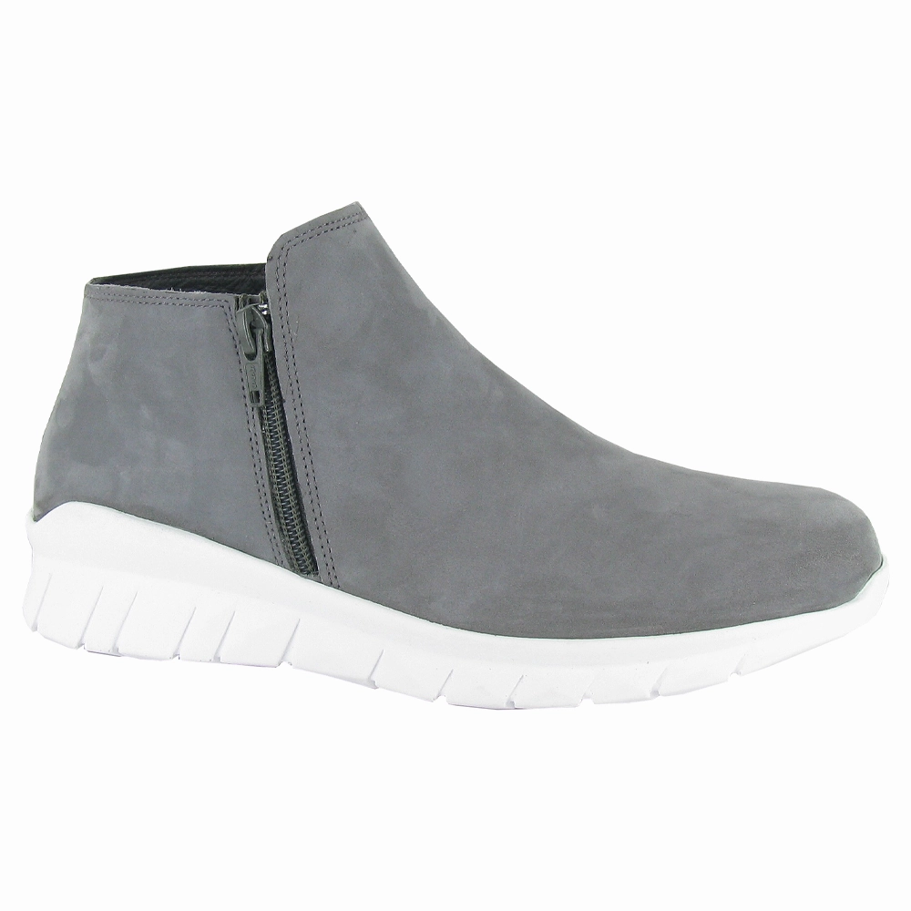 Harbor Jog Out And Go Naot Zodiac Shootie Smoke Grey Nubuck (Women's)