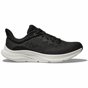 Hoka Solimar Black/White Running Sneaker (Women's) Urban Flexibility