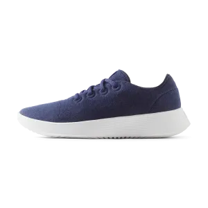 Women's Wool Runner Go - Hazy Indigo (Blizzard Sole) Wool Warm