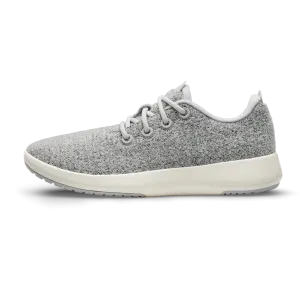 Men's Wool Runner Mizzle - Light Grey (Natural White Sole) Fitness