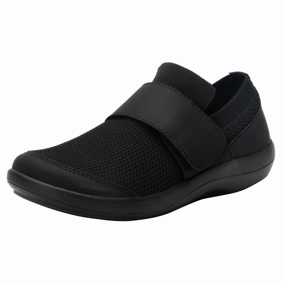 Foot Shape Feel Stable Alegria Dasher Black Out Shoe (Women's)
