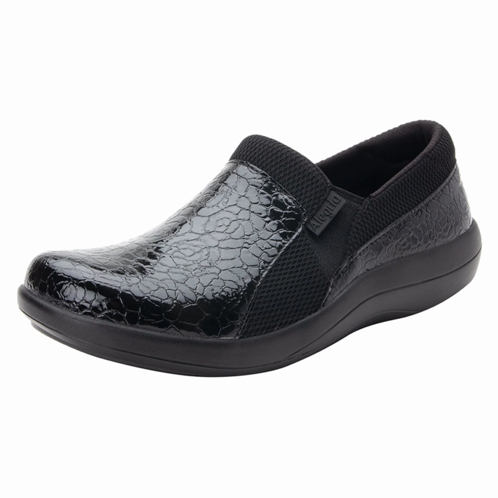 Refined Mood Alegria Duette Slip-On Shoe Flourish Black Patent (Women's)