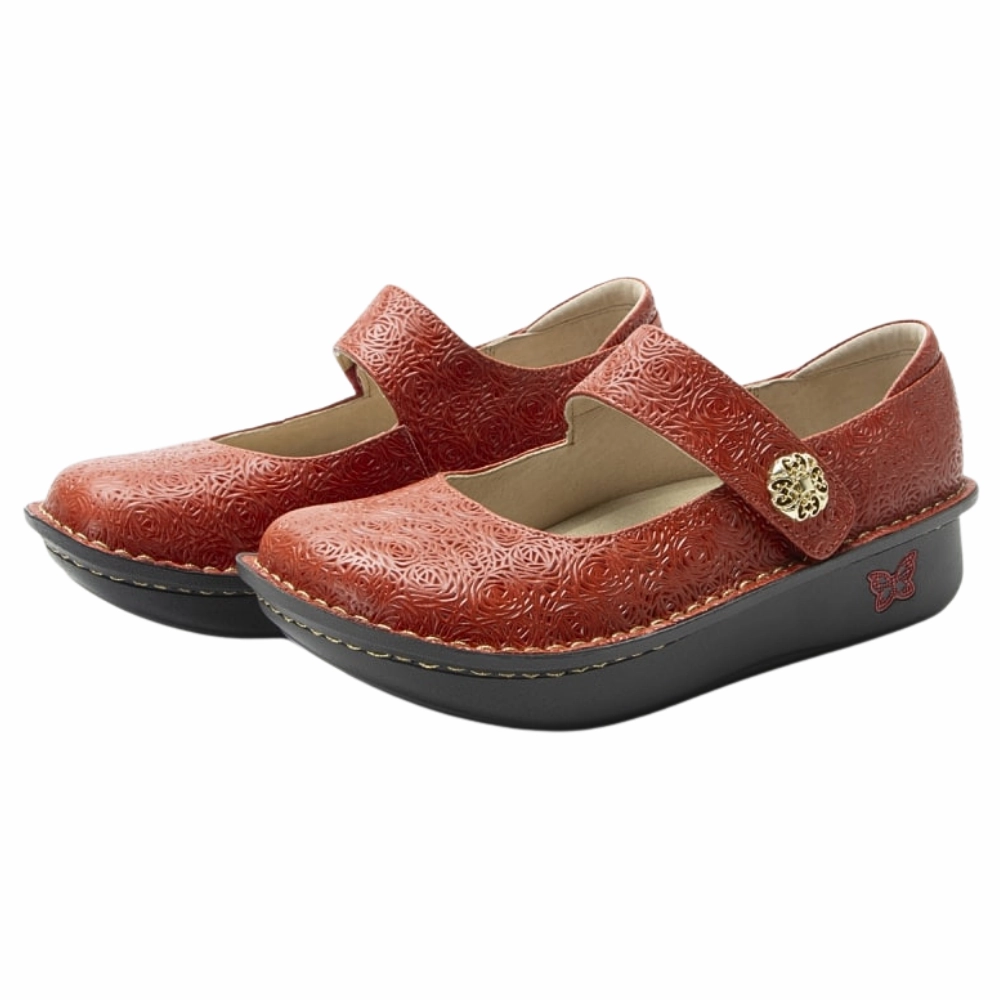 Alegria Paloma Coralita Leather Mary Jane (Women's) Flexible Step Fresh Vibes