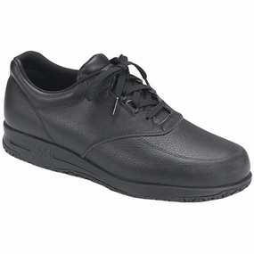 Versatile Urban Footwear SAS Guardian Water-Resistant Non-Slip Black Leather (Men's)