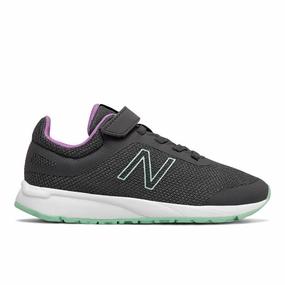 Year long Cushioned heel New Balance 455 - Girls Magnet / Neo Violet / Neo Mint