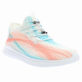 Propet TravelBound White/Peach Sneaker (Women's) Heavy Pace