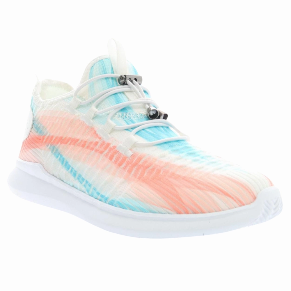 Propet TravelBound White/Peach Sneaker (Women's) Heavy Pace