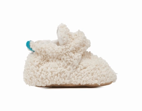 Seamless Internal Structure Winter Footwear Sherpa Baby Booties