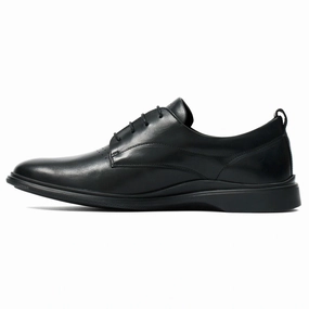 Amberjack The Original Obsidian Leather Dress Shoe (Men's) Fashion Neutral Fashion Clarity