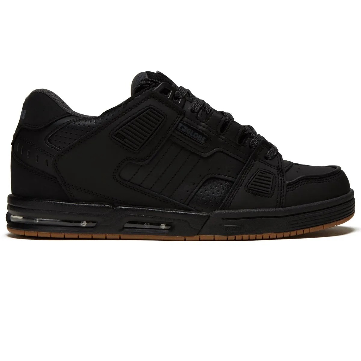 Globe Sabre Shoes - Dark Shadow/Phantom Power Grip Wide Toe Box Option