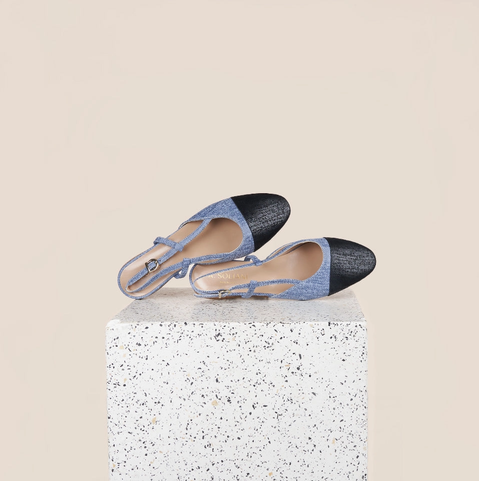 Capri - Blue Denim/Black Twill Energy Return System