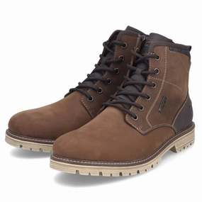 Rieker Randy 14 Brown Tex Boot (Men's) Cool Seasons
