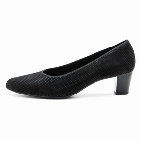Mom Chic Holiday look Ara Kelly Black Puntikid Pump (Women's)