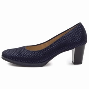 Casual Wear Ara Ophelia Navy Kid Pump (Women's)