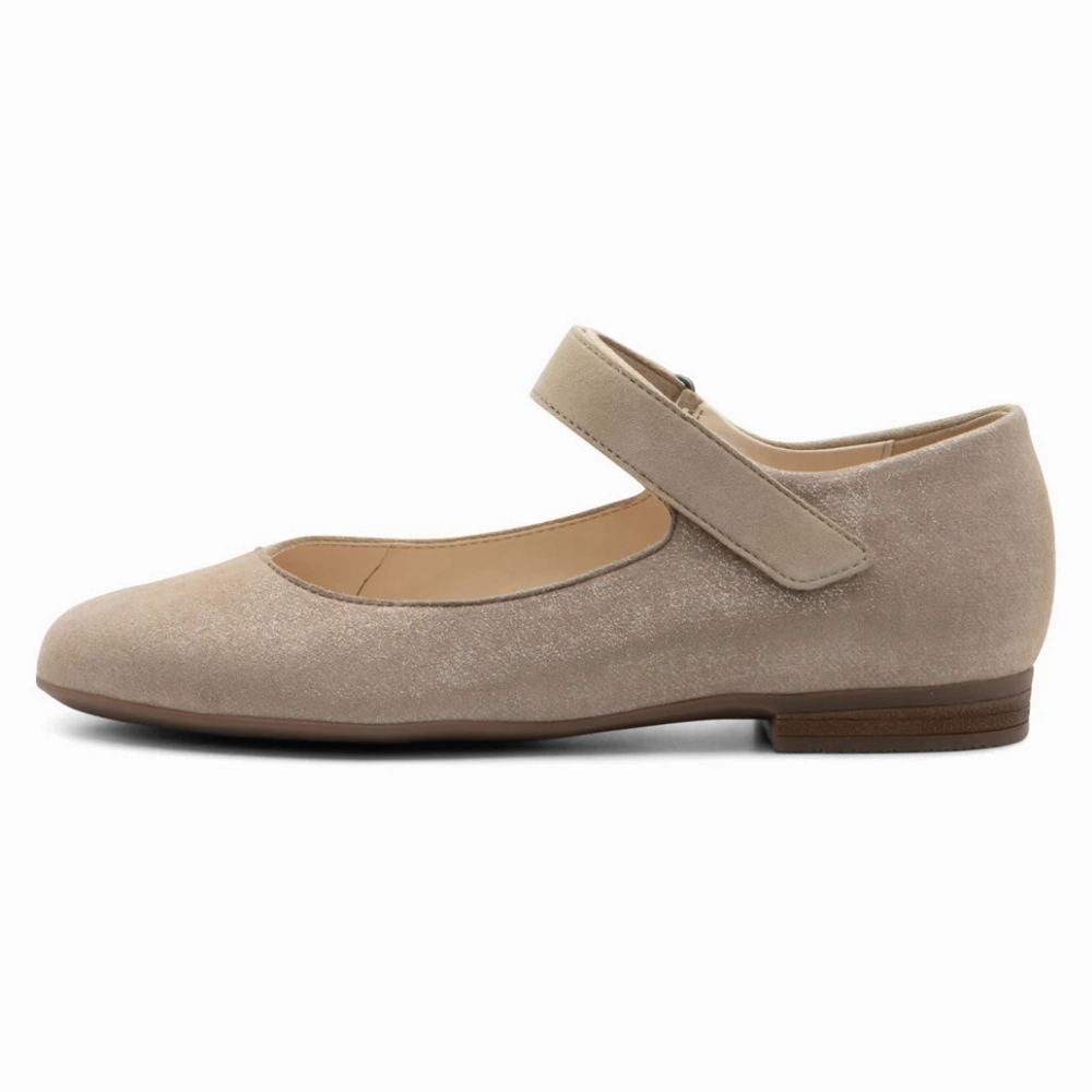 Simple Comfort Ara Sienna Sand Mary Jane Flat (Women's)