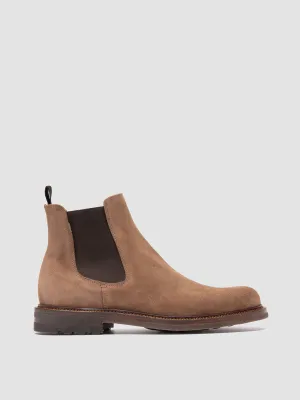 ASTON FLEXI 004 - Brown Chelsea Boots Quiet Chic