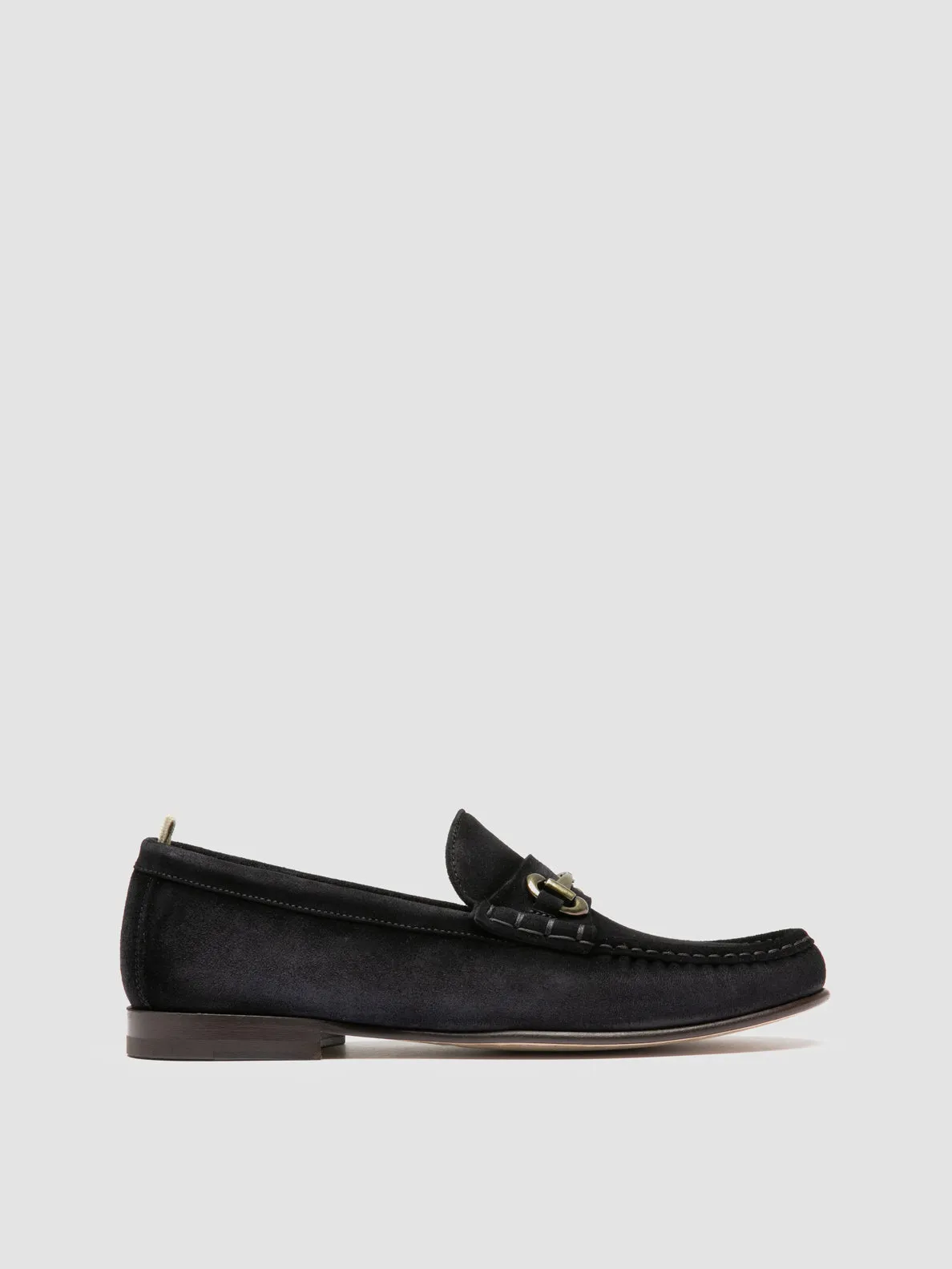 Grip Firm BALFRON 003 - Blue Suede Penny Loafer