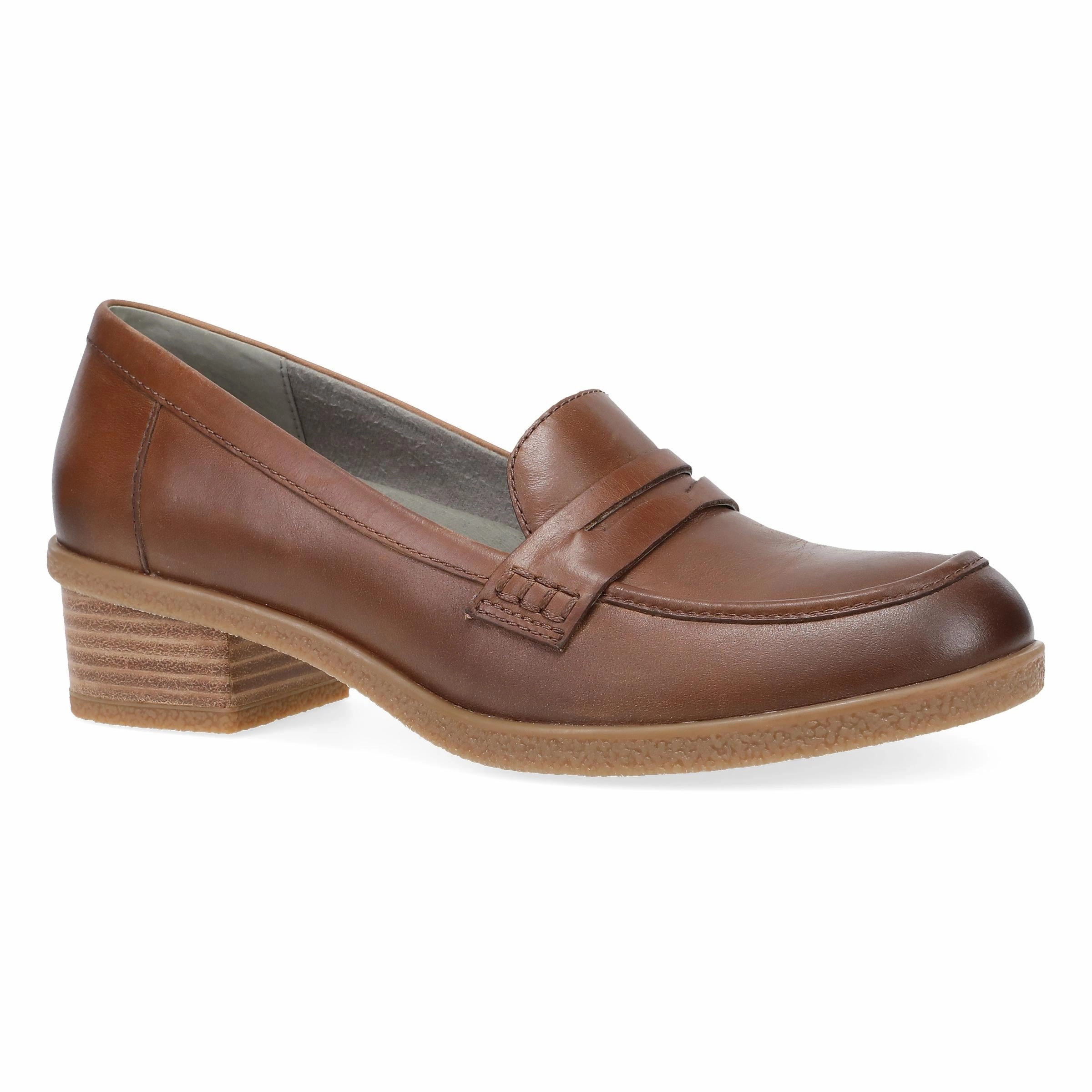 Court Grip Danica Wide Tan Waterproof Burnished
