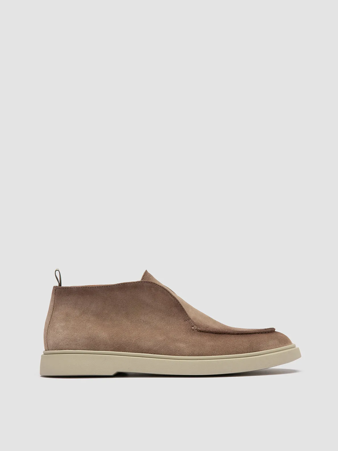 Flexibility Design BONES 003 - Beige Suede Chukka Boots
