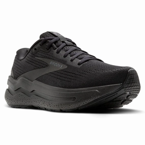 Brooks Ghost Max 2 Black/Black/Ebony Running Shoe (Women's) Synthetic   material