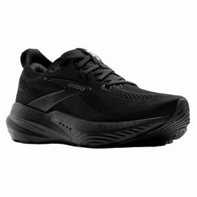 Low Top Design Explore City Brooks Glycerin GTS 22 Black/Black/Ebony Running Shoe (Women's)