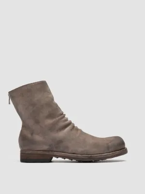 chemical-resistant BULLA DD 103 - Grey Suede Zipped Boots
