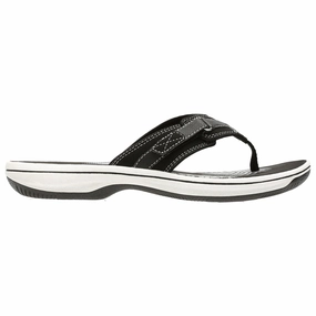 Clarks Breeze Sea Sandal Black (Women's) Light Style