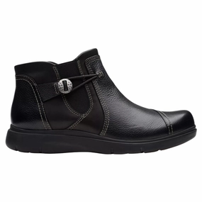 Ride Friendly Clarks Certina Joy Black Leather Boot (Women's)