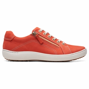 Clarks Nalle Lace Grenadine Nubuck Sneaker (Women's) Low noise