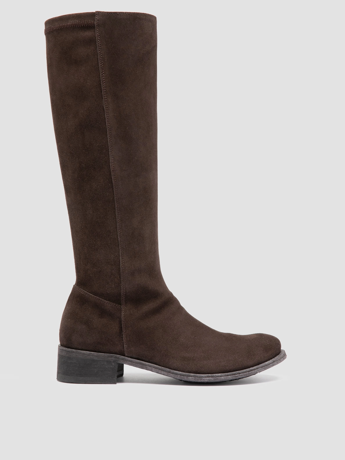 Classic Comfort LISON 035 - Brown Stretch Suede Boots