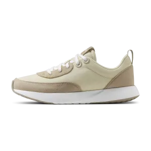 Women's Courier - Stony Cream/Rugged Beige (Natural White Sole) Secure Fit Lacing System Crystal Glow