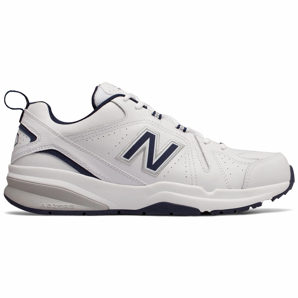 New Balance 608v5 White Sneaker (Men's) Steady Hike Dynamic Wear