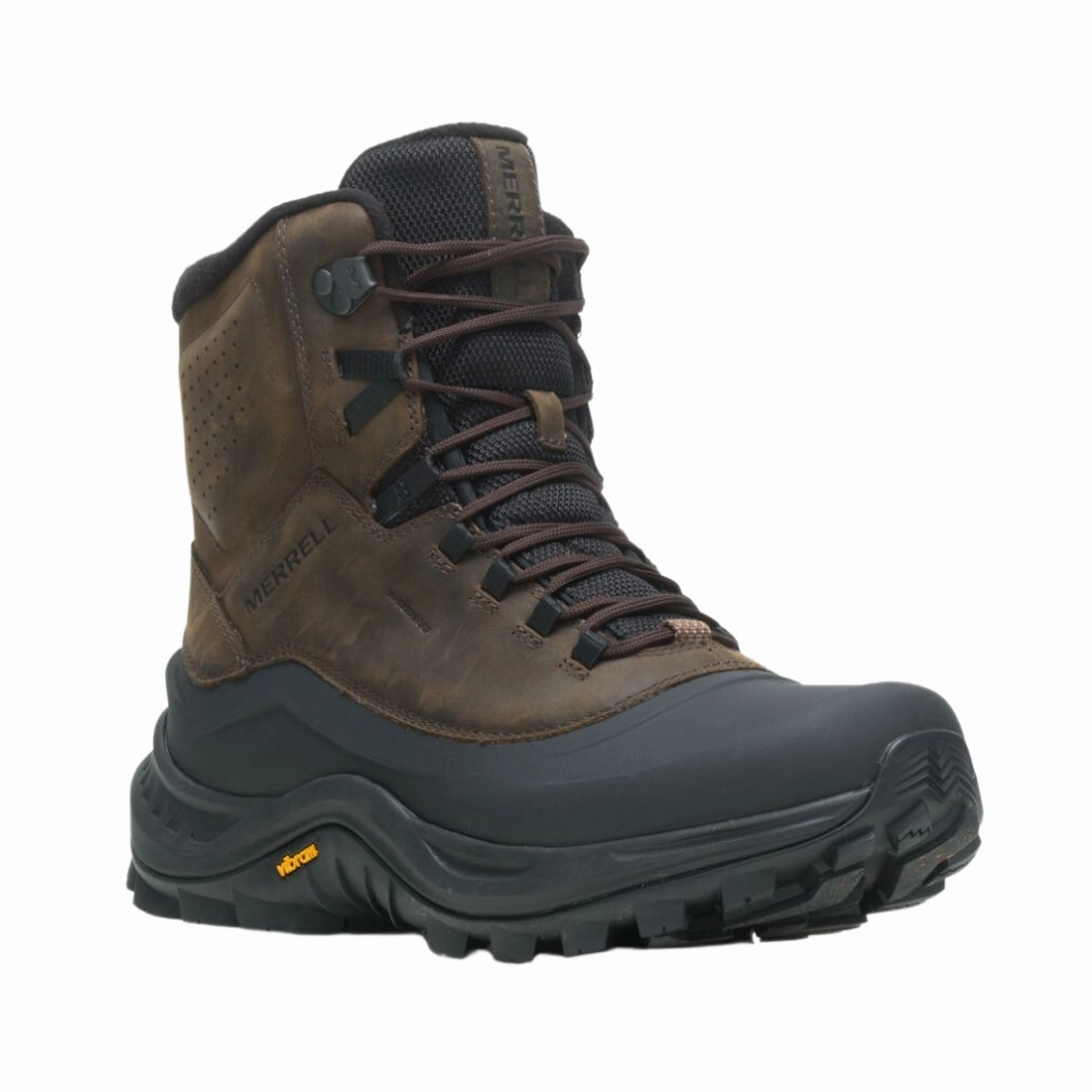 Merrell Thermo Overlook 2 Mid Waterproof Brown Hiking Boot (Men's) Italian Glam Comfortable Flex