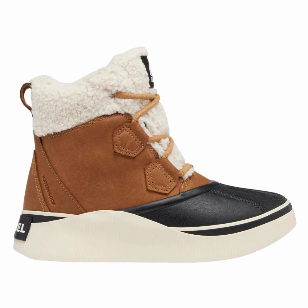 Sorel Out N About IV Chillz Taffy/Black Waterproof Boot (Women's) Airy Touch