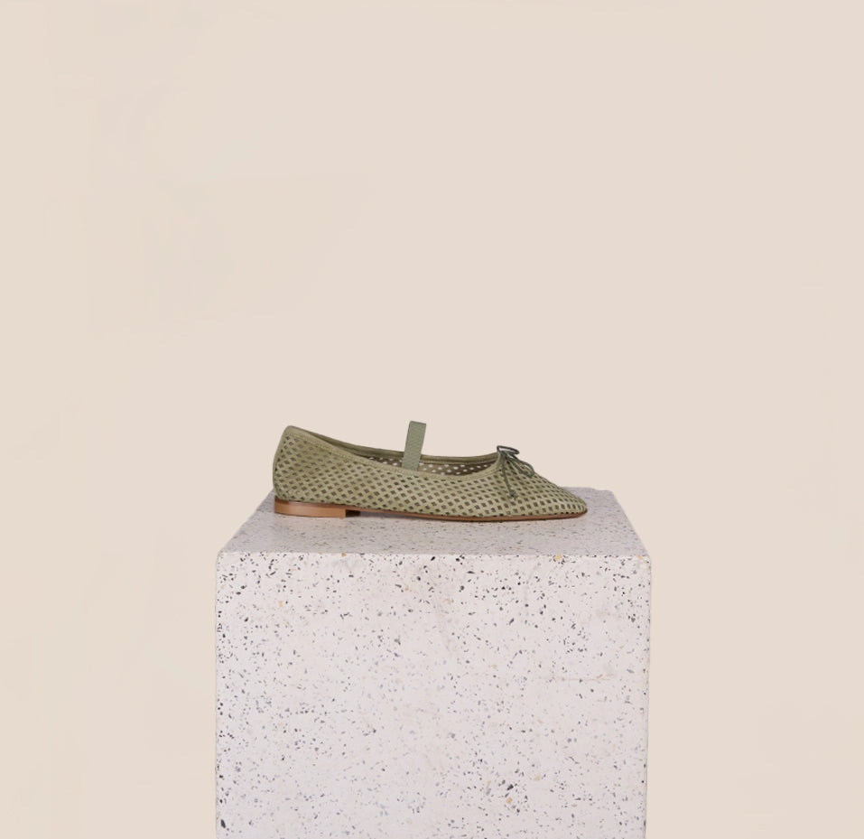 All-day Slip-ons Supportive Comfort Como Strap - Perforated Seafoam