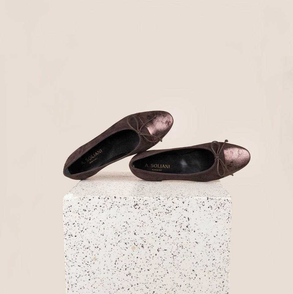 Fish Step Elasticated Como - Chocolate rock