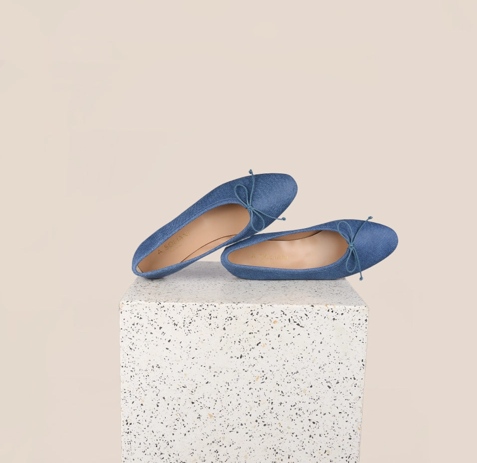 Chic Flats Como - Dark Denim