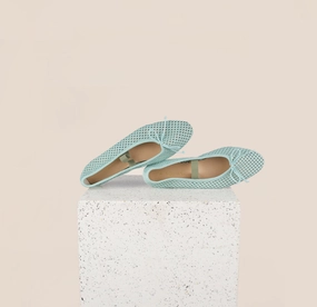 Reef Step Como Strap - Perforated Turquoise