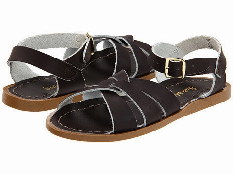 Salt-Water - Black Comfortable Travel Footwear