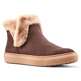 ventilation channels Cougar Duffy Cocoa Waterproof Sneaker Boot (Women's)