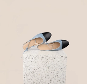 Como Slide - Denim/Black (Removable Ties) Urban Walk