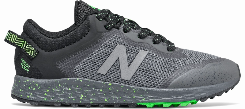 Fresh Foam Arishi - Lead / Black / Energy Lime Lace Wool Warm