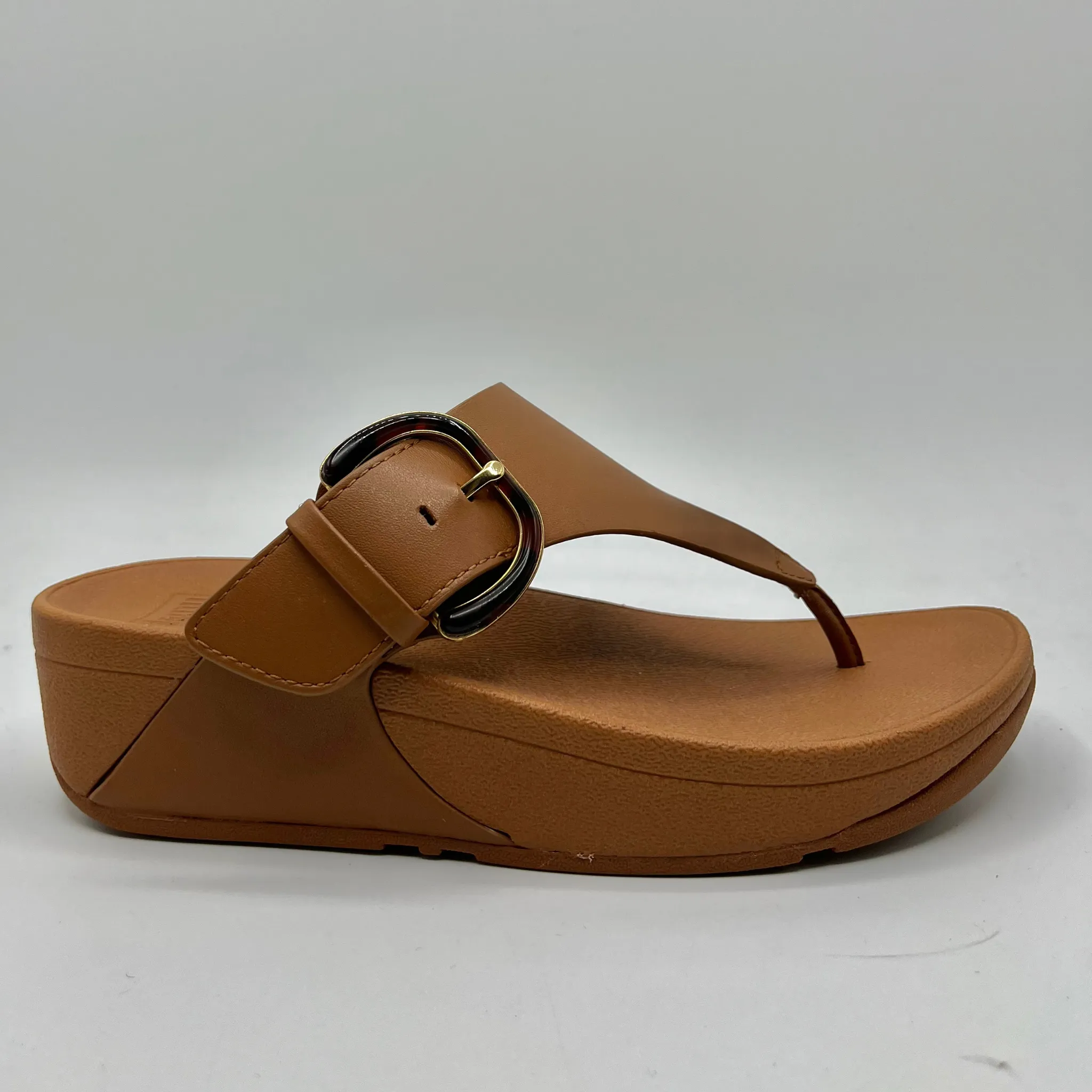 Fit Flop Lulu Buckle Toe Post Comfort Lining Adventure Seeker
