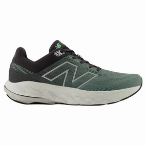 New Balance Fresh Foam X 860v14 Dark Juniper/Black Cement/Grey Matter Running Shoe (Men's) Moisture   Wicking Impact Diffusing Plate