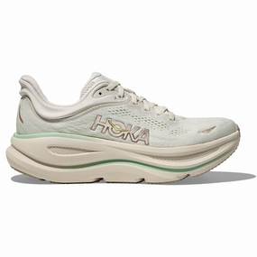 Hoka Bondi 9 Truffle Salt/Sea Glass Running Shoe (Women's) Flex support Soft Hike