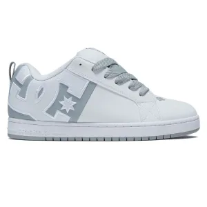 Leather Power Flow DC Court Graffik SQ Shoes - White/Grey