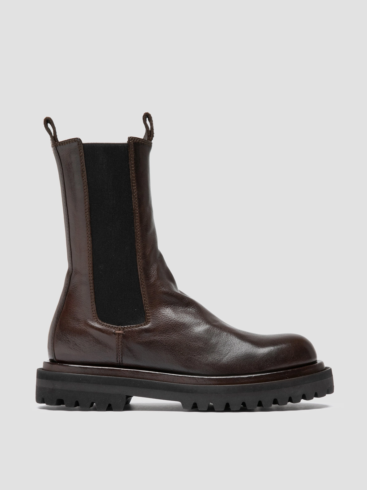 WISAL DD 107 - Brown Leather Chelsea Boots Smart Design Waterproof Weekend Wanderer